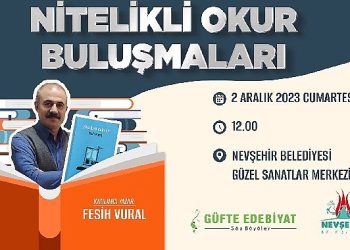 Hoş sanatlar merkezi’nde nitelikli okur buluşmaları başlıyor