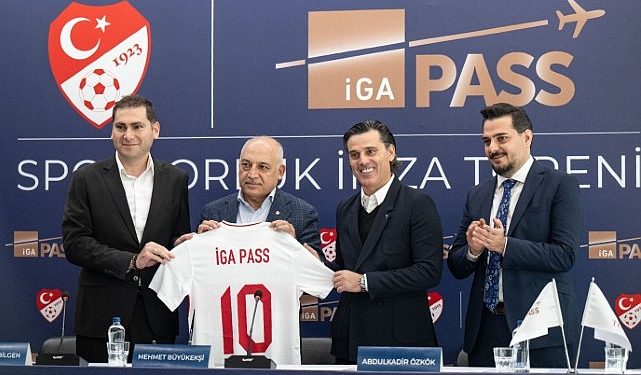 İGA PASS, A Ulusal Bayan ve Erkek Futbol Ekiplerinin ‘Resmî Sponsoru’ oldu