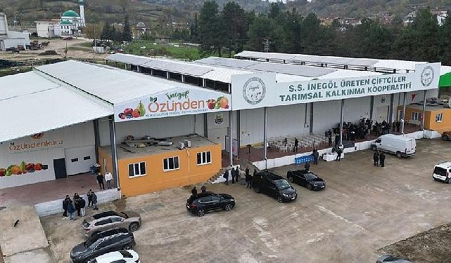 İnegöl’ün Yeni Markası “Özündenkuru” Hizmete Girdi