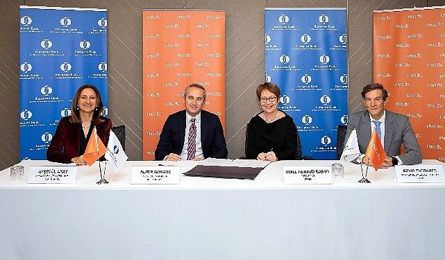ING Türkiye ve ING Leasing’den EBRD ile 100 milyon euro ve 5 milyon ABD doları kredi mutabakatı