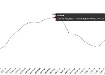 İnşaat maliyet endeksi yıllık yüzde 67,93 arttı, aylık yüzde 2,46 arttı
