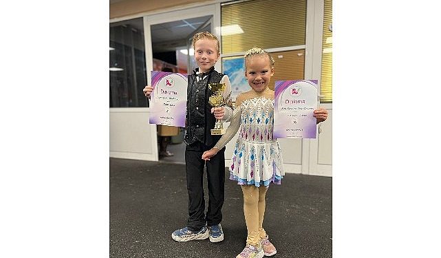 İzmirli sportmenler buzdan üç madalya çıkardı