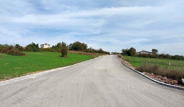 Kandıra Kefken’e parke yollar