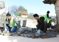Kırsalda Yollar Parke Taşla Kaplanıyor