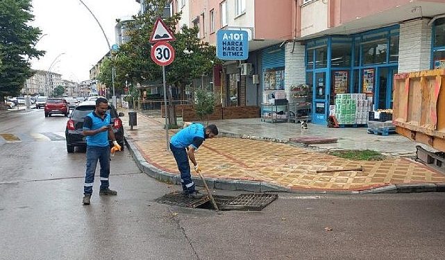 Kocaeli Büyükşehir, sağanak yağış öncesi teyakkuza geçti