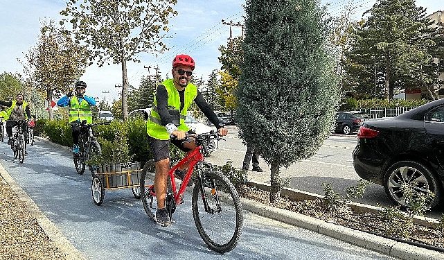 Konya Büyükşehir Bisikletseverleri “Geleceğe Nefes” İçin Buluşturdu