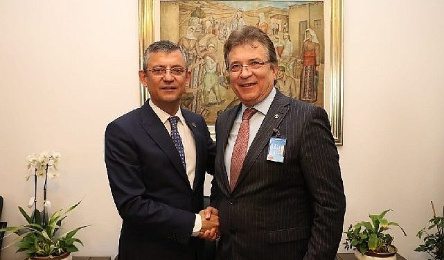 Lider Arslan’dan CHP Genel Lideri Özgür Özel’e ziyaret