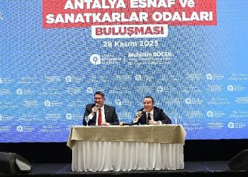 Lider Böcek esnaf odaları liderleri ile buluştu