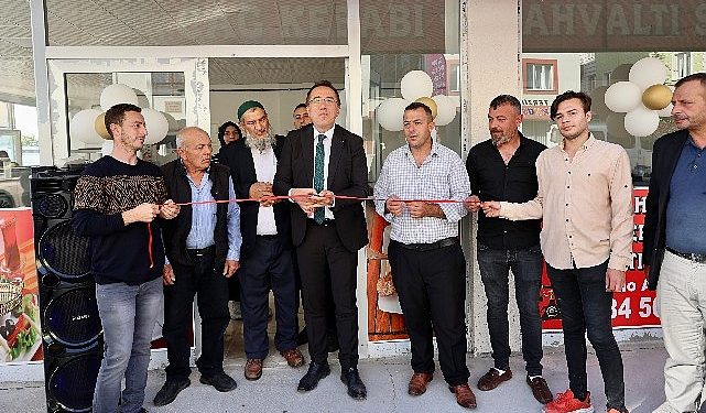 Lider Savran işyeri açılışlarına katıldı
