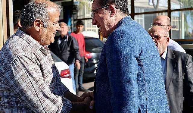 Lider Savran sanayi esnaflarıyla kahvaltıda buluştu