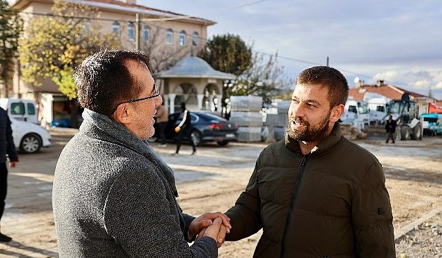 Lider Savran yeni oto galericiler sitesi’nde devam eden üstyapı çalışmalarını inceledi