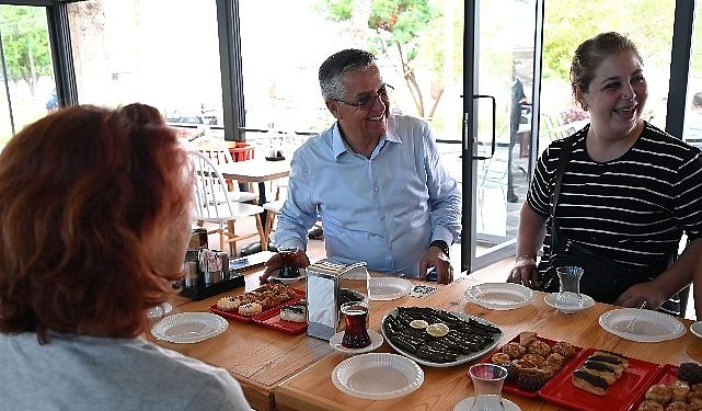 Lider Topaloğlu, El Sanatları Platformu üyeleriyle bir ortaya geldi