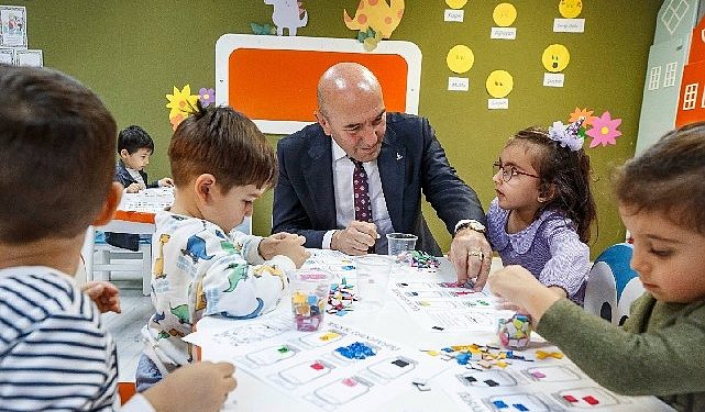 Masal Konutu çocuklarından Lider Soyer’e sürpriz