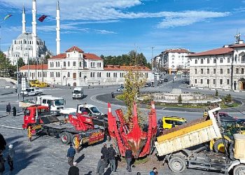 Meşhur “tek ağaç” asırlık çınar ile değiştirildi