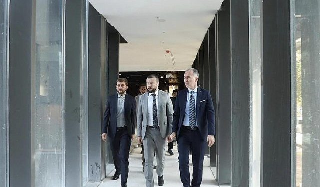 Mhp Heyeti Yeni Ömür Alanı Ve Kent Meydanını İnceledi