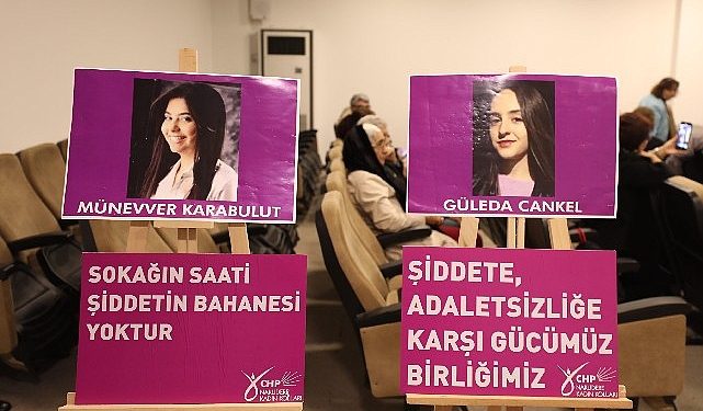 Narlıdere, bayana şiddete karşı tek ses oldu