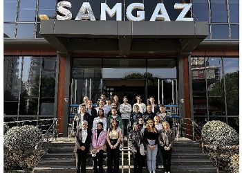 Ondokuz Mayıs Üniversitesi öğrencileri Samgaz’ı ziyaret etti 