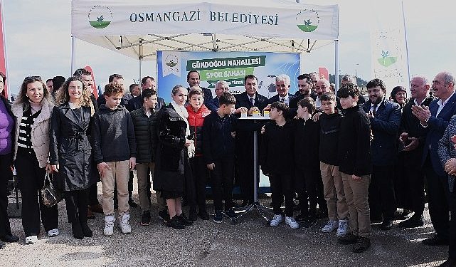 Osmangazi Belediyesi ilçeye bir spor tesisi daha kazandırıyor
