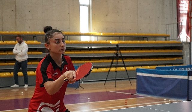 Para Masa Tenisi Ulusal Kadrosu olimpiyatlara Lüleburgaz’da hazırlanıyor