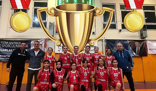 Saray’ın kızçeleri Tekirdağ ikincisi oldu