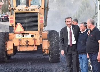 Soner Çetin’e Salbaş’ta davul-zurnalı karşılama