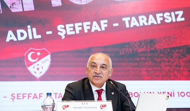 TFF Lideri Büyükekşi: “Türk Futboluna İstikrarlı Ve Sürdürülebilir Muvaffakiyetler Getirmek İçin Ant İçtik”