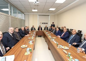 “TOBB Lideri Hisarcıklıoğlu, KOSAM’ı Ziyaret Etti”