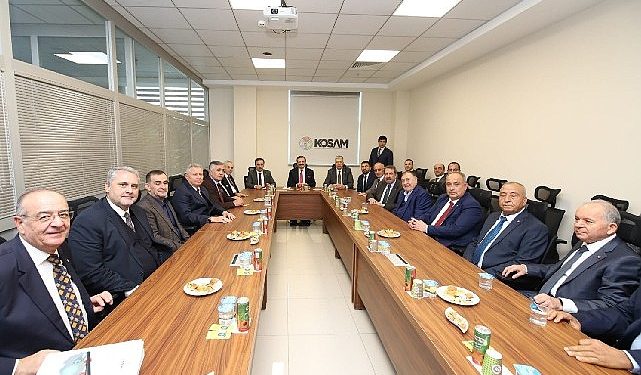 “TOBB Lideri Hisarcıklıoğlu, KOSAM’ı Ziyaret Etti”