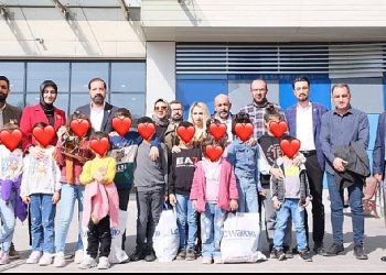 TÜMKİAD sarsıntı çocuklarını sevindirdi