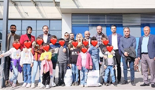 TÜMKİAD sarsıntı çocuklarını sevindirdi