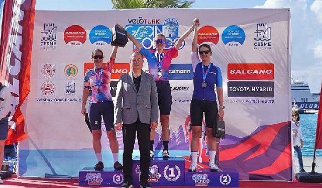 Veloturk gran fondo çeşme by salcano’da pedallar çocuklar için döndü