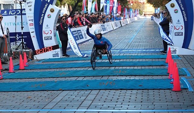 Yüzyılın Koşusu’na Bağcılarlı engelliler damga vurdu