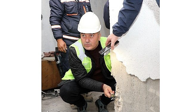 Zelzeleye güçlü mudanya için “hızlı tarama ile bina testi” başladı