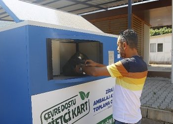Zirai ambalaj atıkları toplama otomatlarının sayısı arttırıldı