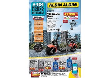 21 Aralık Günü A101’den Elektrikli Moped Fırsatı