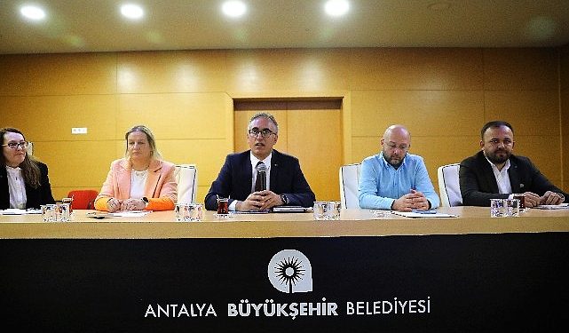 Antalya’da yapılacak çalışmalar belirlendi