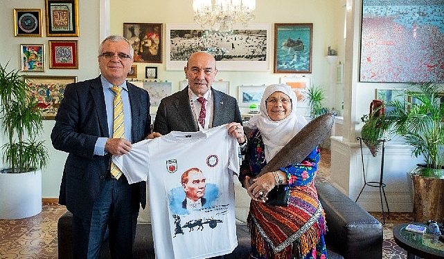 Balkan Ülkeleri Dostluk Derneği’nden Lider Soyer’e teşekkür ziyareti