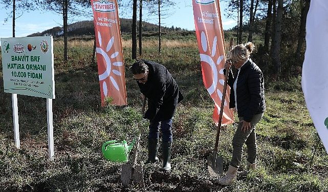 Banvit BRF Ormanları 50 bin ağaca ulaştı