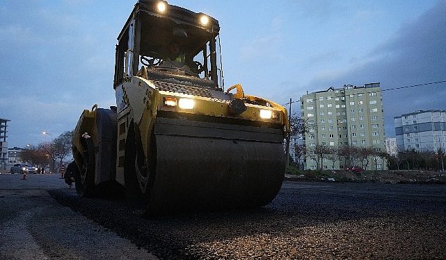 Beylikdüzü yol çalışmaları 10 mahallede eş vakitli devam ediyor
