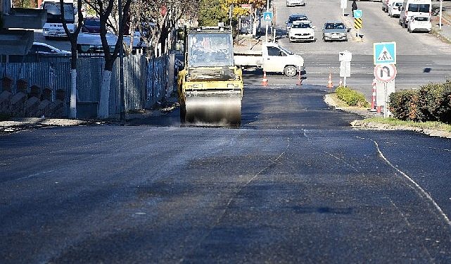 Büklüm Caddesi’nde tamir çalışması tamamlandı