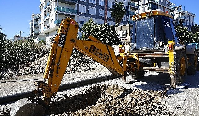 Büyükşehir Demre Gökyazı’da içme suyu çizgilerini yeniliyor