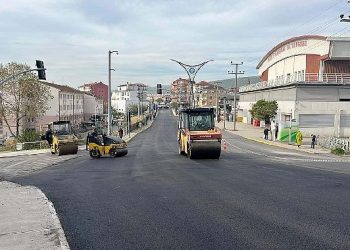 Büyükşehir’den Körfez’in caddelerine estetik dokunuş