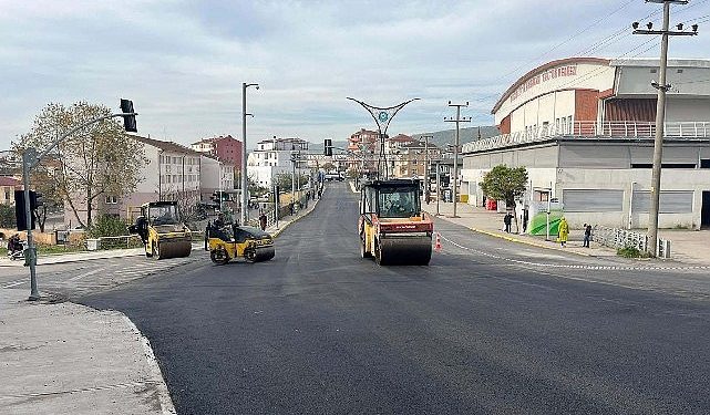 Büyükşehir’den Körfez’in caddelerine estetik dokunuş