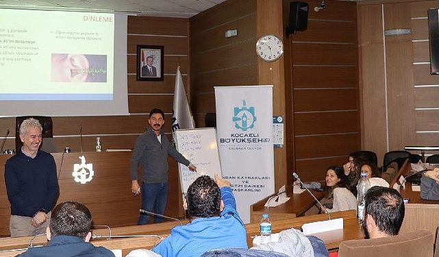 Büyükşehir’den Tesirli Bağlantı ve Vücut Lisanı eğitimi