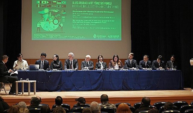 Çankaya’da milletlerarası afet idaresi paneli