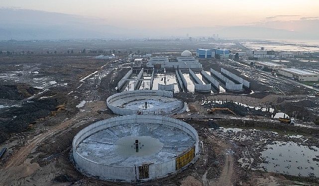 Çiğli Arıtma Tesisi’nde 4. Faz çalışmaları sürüyor