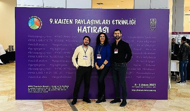 Çiğli Belediyesi’ne 9 Kaizen Paylaşımları’ndan Teşekkür Dokümanı