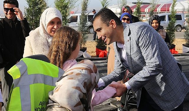 Çocuk oyun köyü ana kucağı hizmete sunuldu