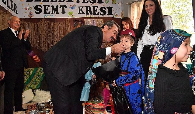 Çocuklardan yerli malı haftası aktifliği