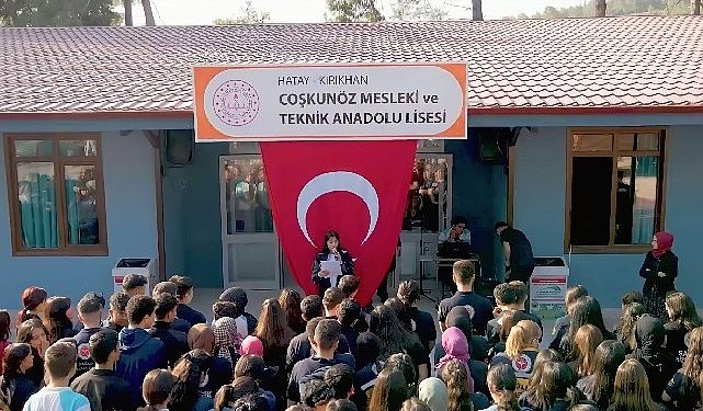 Coşkunöz Eğitim Vakfı, Hatay Kırıkhan’daki eğitim kompleksi ile öğrencilere umut oldu
